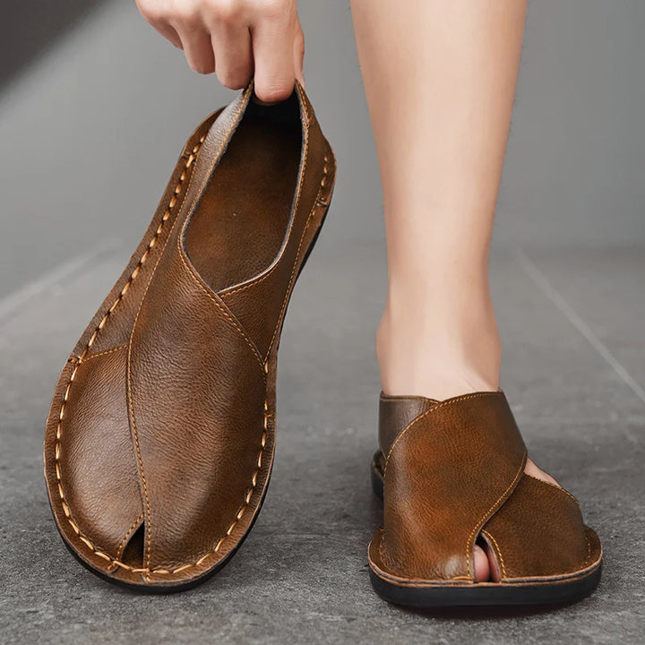 Averro Leather Slip-Ons