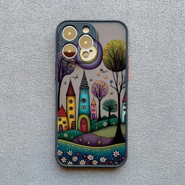 Whimsy Village iPhone Case