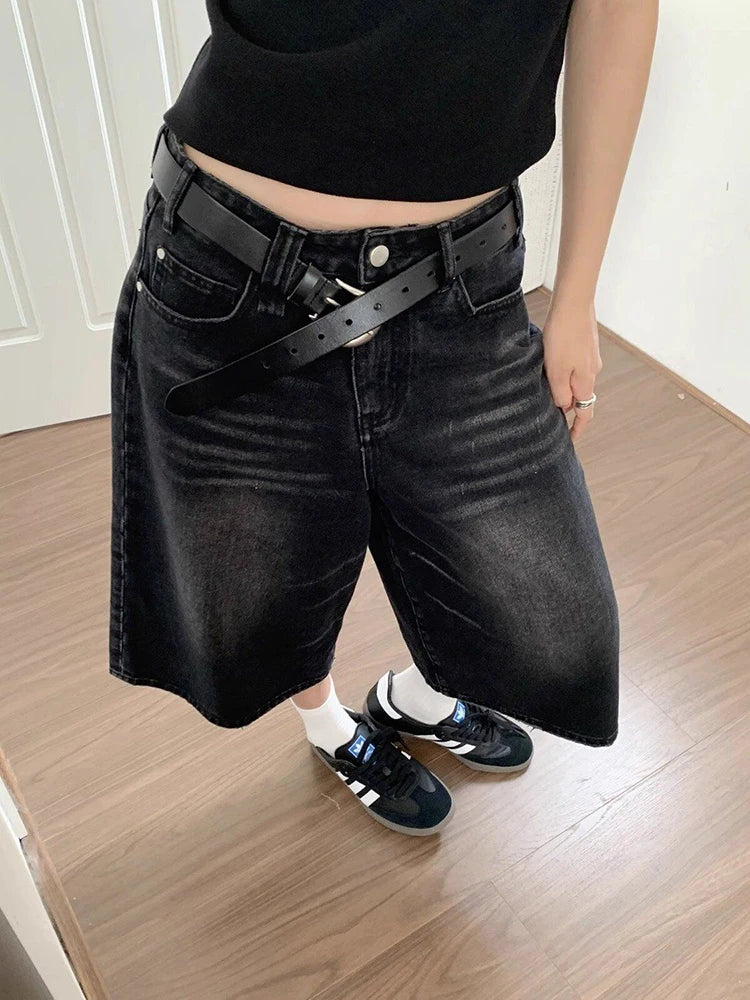 Roxie Fade Denim Shorts