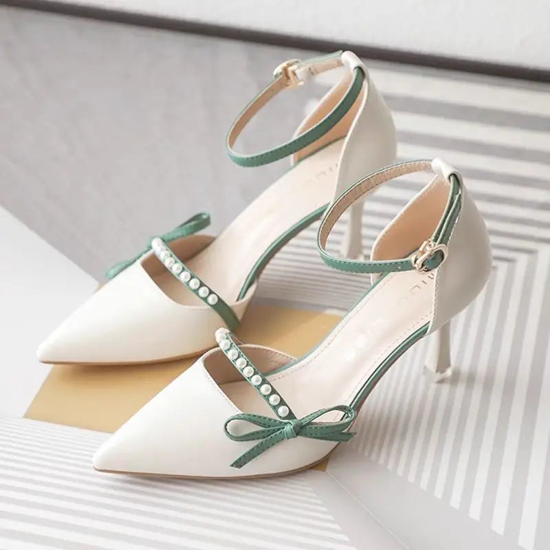 Loire Pearl Heels