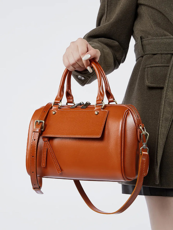 Myra Leather Crossbody Bag