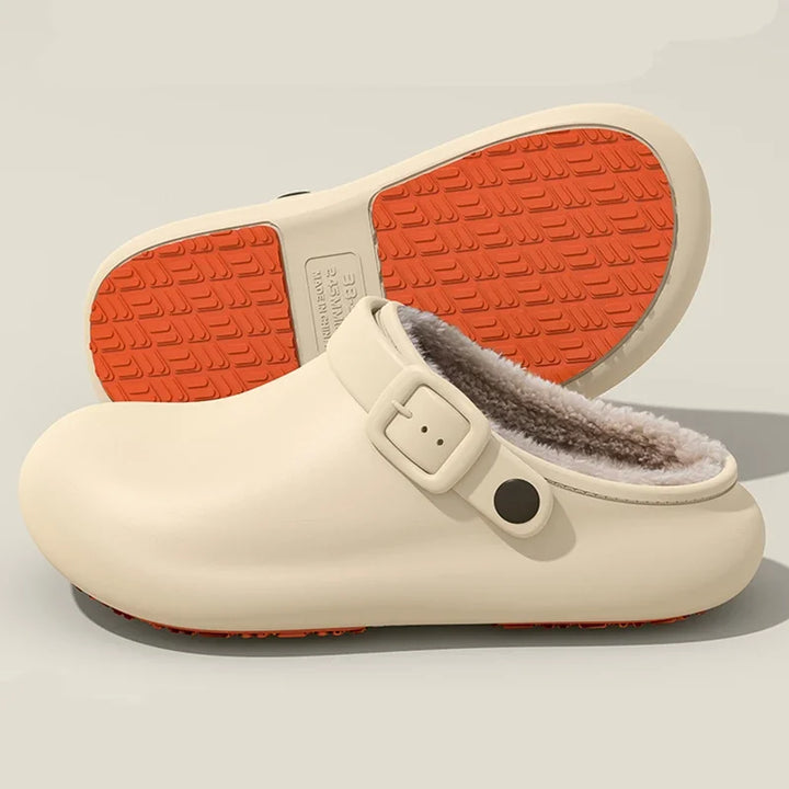 Brienne Fleece Mules