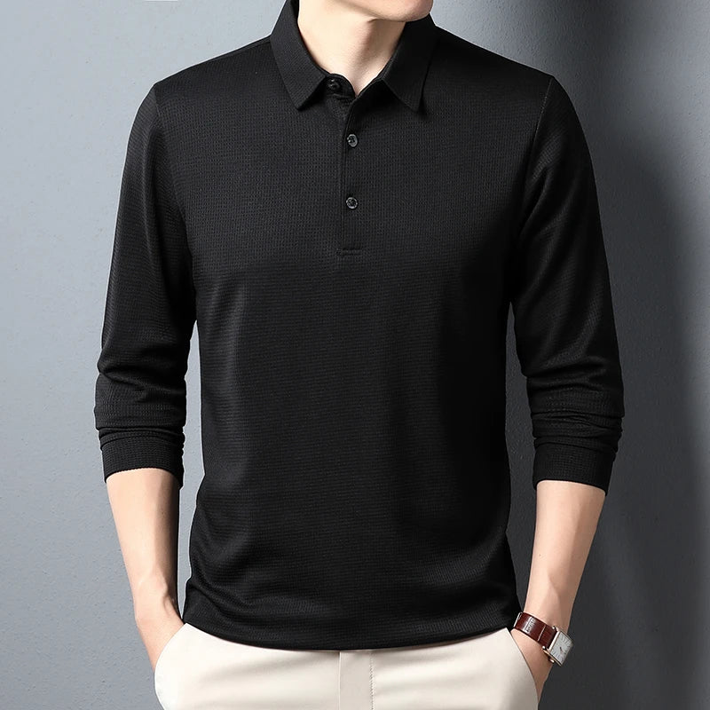 Dalton Long Sleeve Polo