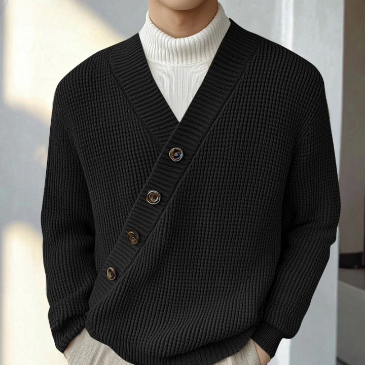 Rowen Cross-Button Cardigan