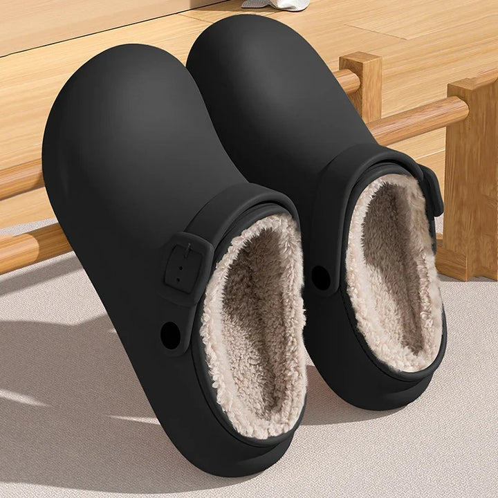 Brienne Fleece Mules