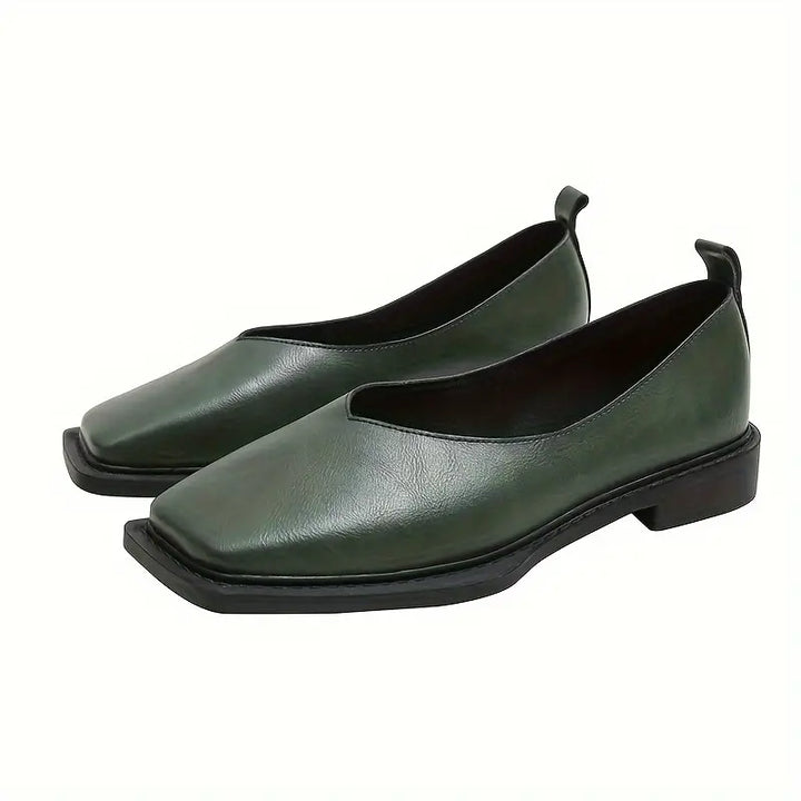 Vera Square-Toe Flats