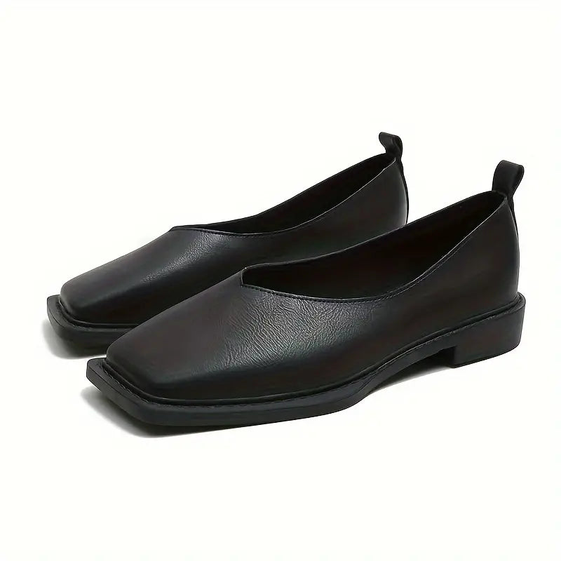 Vera Square-Toe Flats