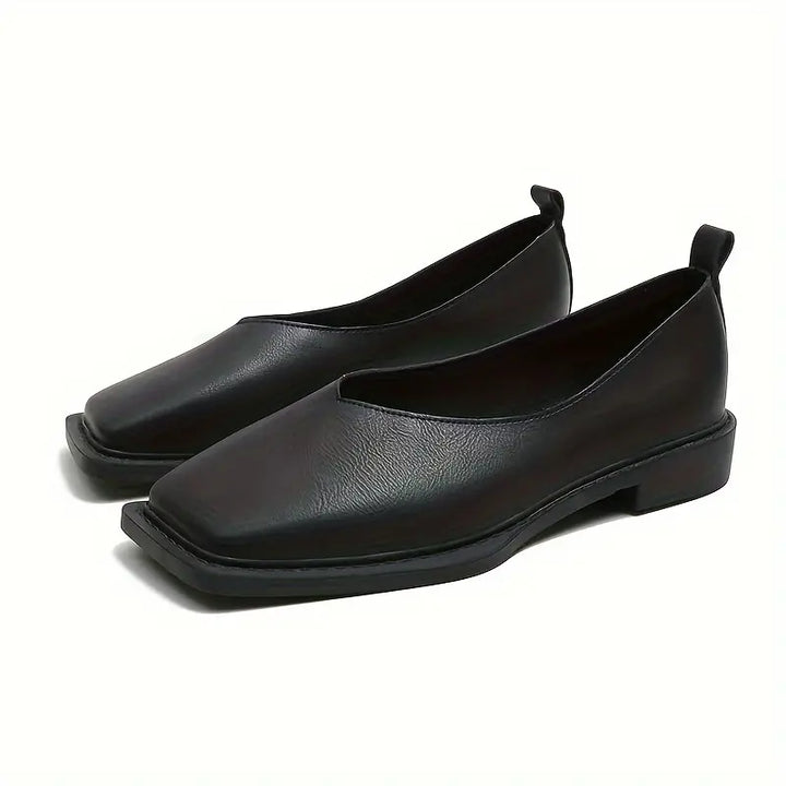 Vera Square-Toe Flats